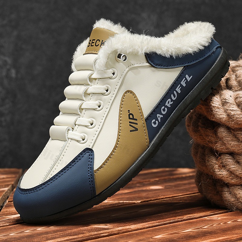 Mens Fashion Autumn 2025 - Herren-Hausschuhe, 2025, Winter, warm, Plüsch, bequem,