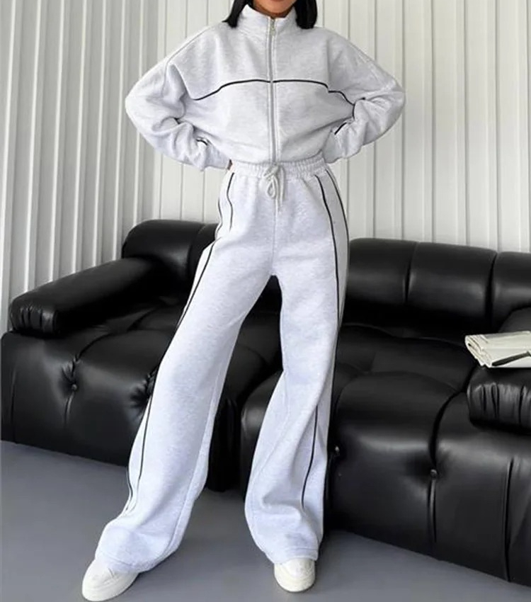 Mens Fashion Autumn 2025 - Der gestreifte T-Kapuzenoverall für Damen 2025,