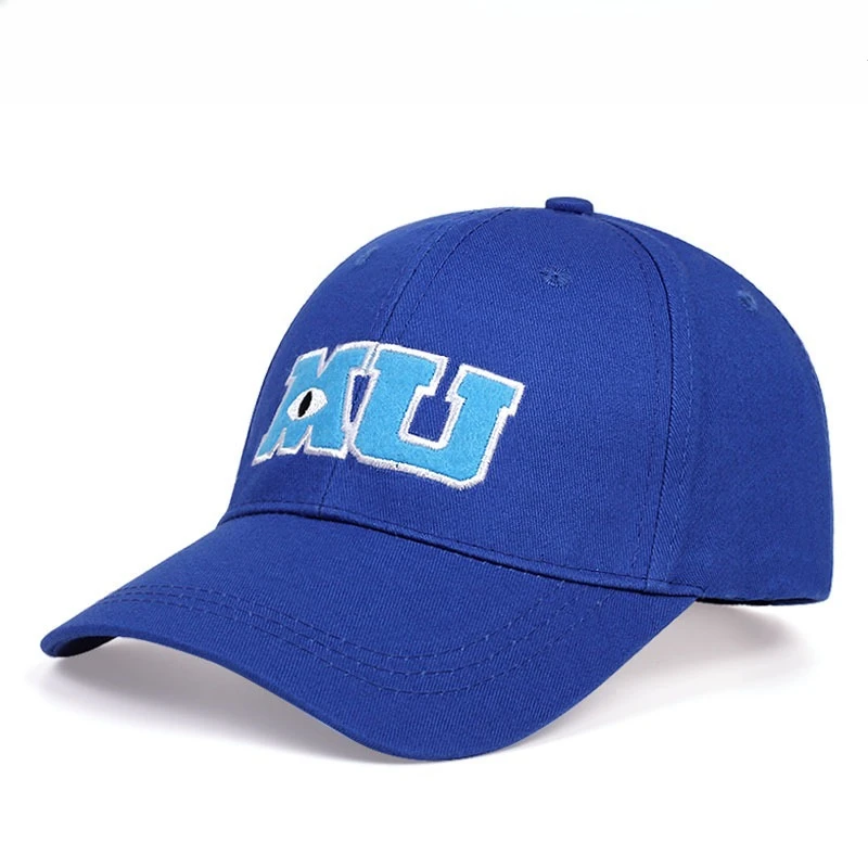 Men'S Fashion University - Comic MU Baseballkappe, Baumwoll-Stickerei, Snapback-Mütze für
