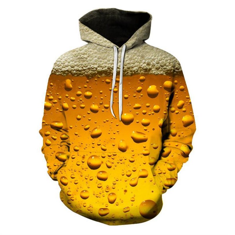 Men'S Fashion Hamburg - 2024 neue 3D Druck Bier Hamburg