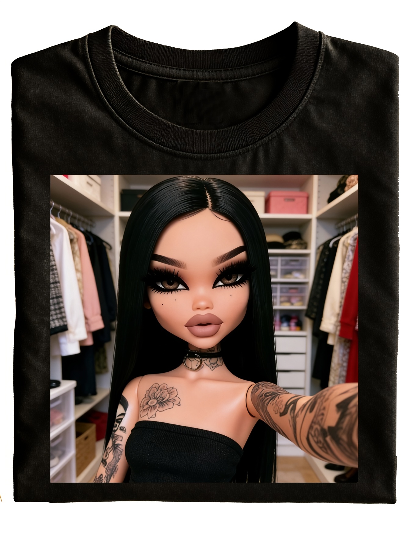 Men'S Fashion Outfit Ideas - Lustiges, niedliches T-Shirt im Puppen-Stil, Unisex,
