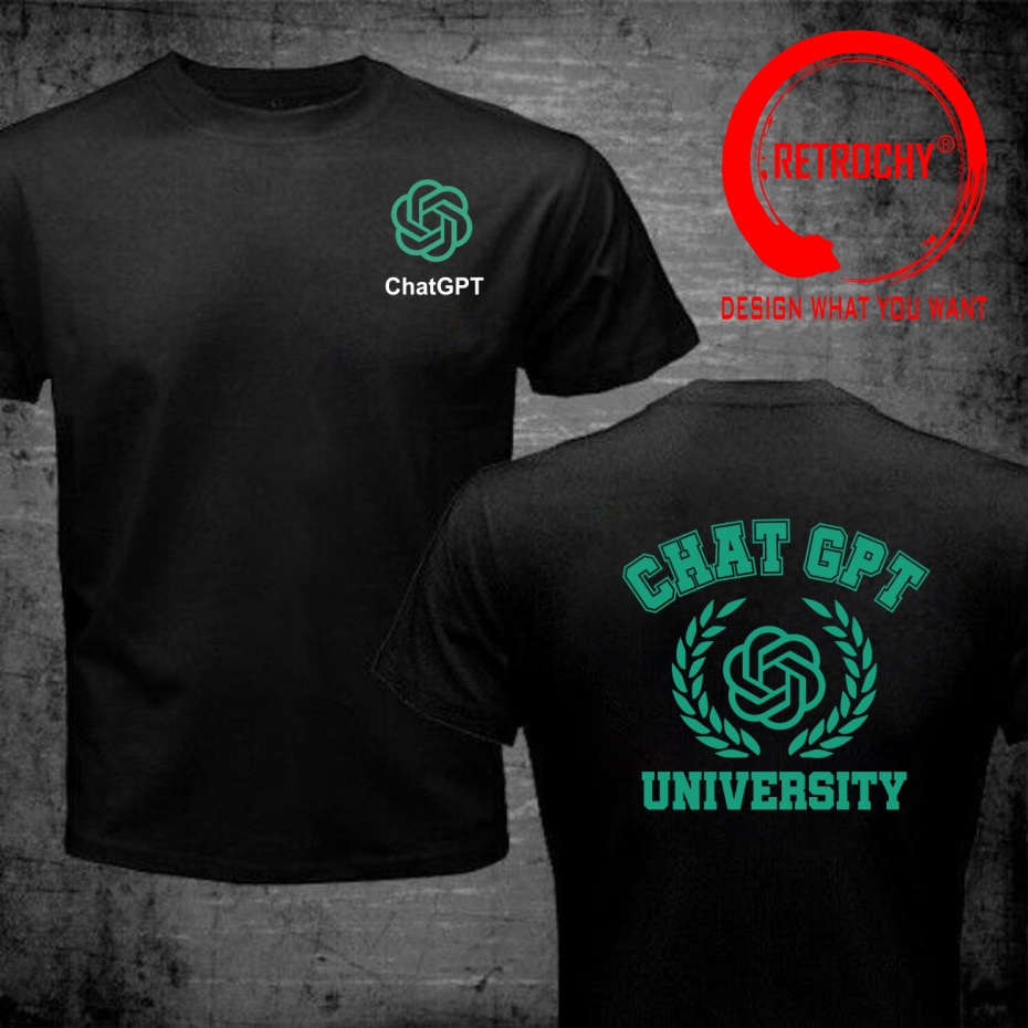 Men'S Fashion University - Lustiges Design ChatGPT Universitäts-Code Chat GPT