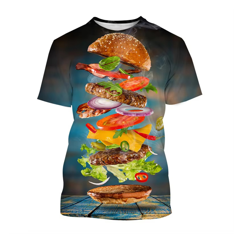 Lustiges 3D-gedrucktes T-Shirt – Men'S Fashion Hamburg Bewertung und Preis