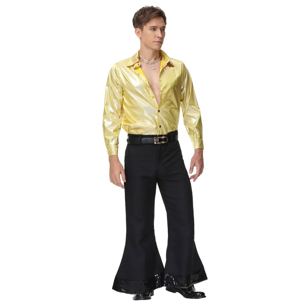 Halloween Modische 70er Disco  – Men'S Fashion 70S Bewertung und Preis