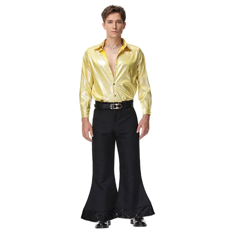 Halloween Modische 70er Disco  – Men'S Fashion 70S Bewertung und Preis
