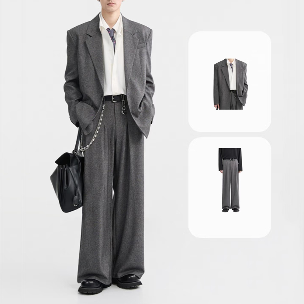 Mode Dunkelgrau Lose männer zw – Mens Fashion Dark Grey Pants Bewertung und Preis
