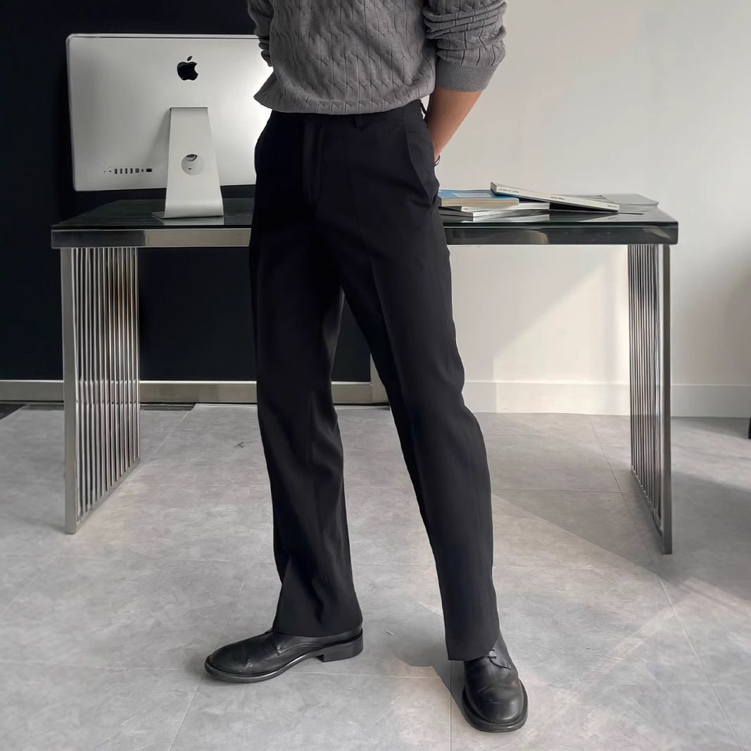 Herren Schwarze Dunkelgraue Ei – Mens Fashion Dark Grey Pants Bewertung und Preis