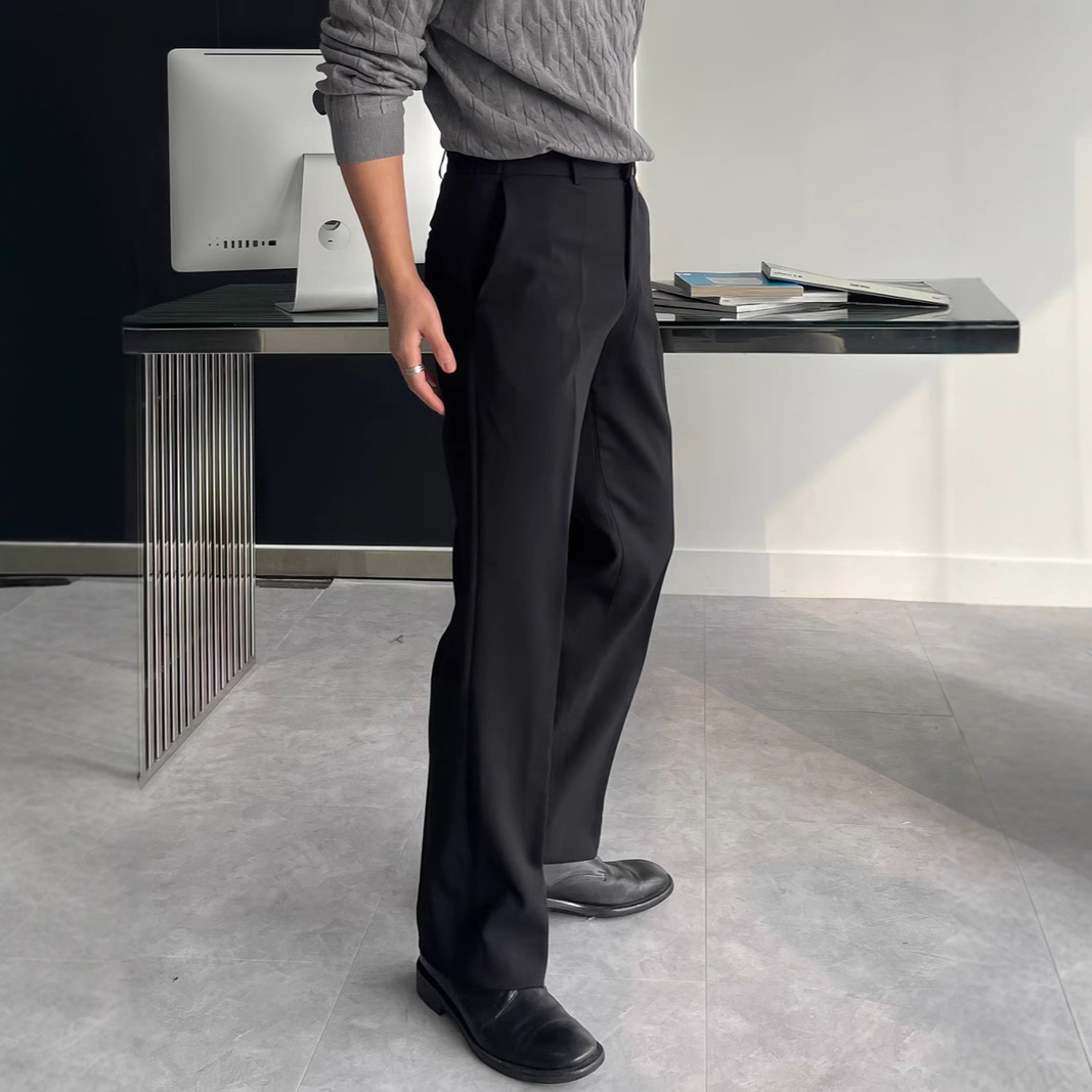 Herren Schwarze Dunkelgraue Ei – Mens Fashion Dark Grey Pants Bewertung und Preis