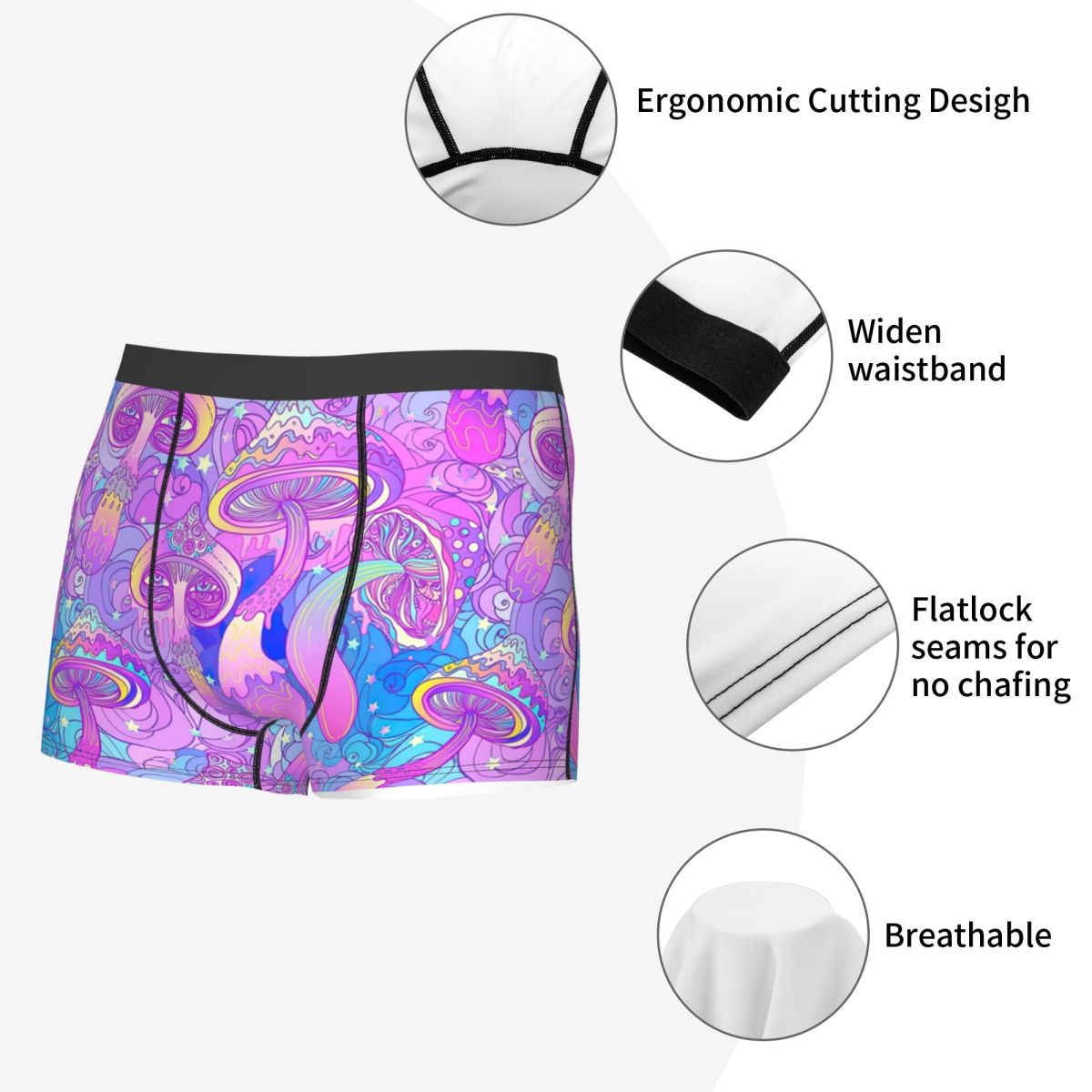 Herrenmode, psychedelischer Dr – Men'S Fashion Underwear Bewertung und Preis