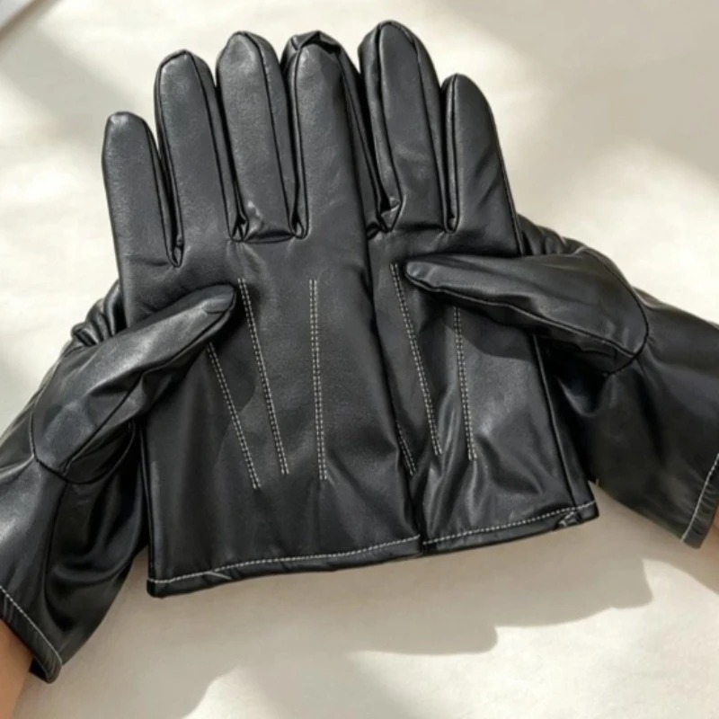 1/2 Paar Winter-Kunstlederhand – Driving Gloves Leather Bewertung und Preis