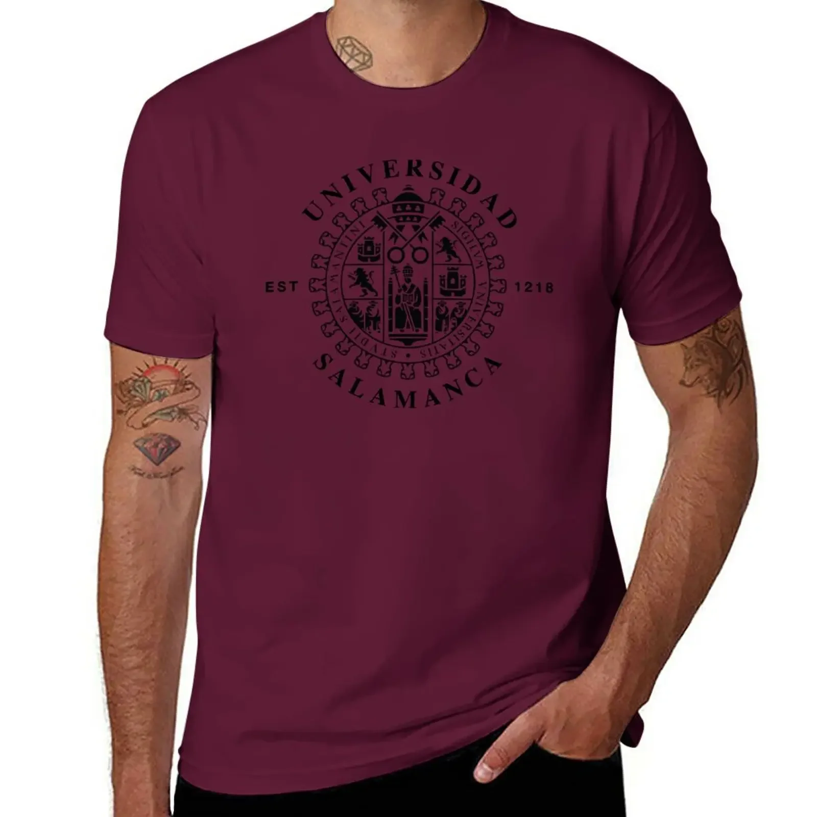 T-Shirt der Universität Salama – Men'S Fashion University Bewertung und Preis