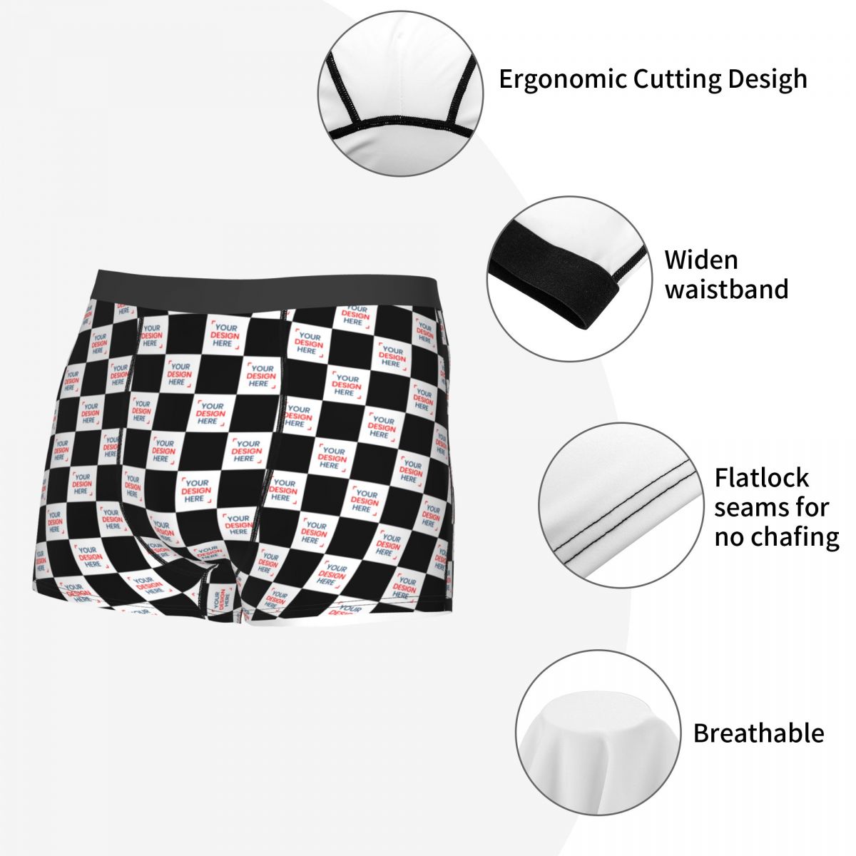 Modische Personalisierte Boxer – Men'S Fashion Underwear Bewertung und Preis