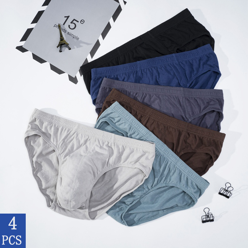 4 Teile/los männer 100 % Baumw – Men'S Fashion Underwear Bewertung und Preis