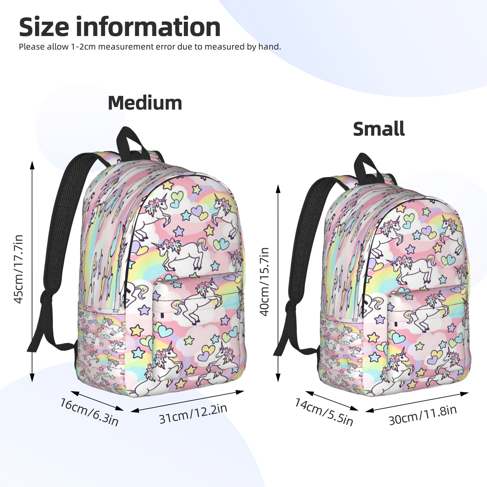 Niedlicher Einhorn-Rucksack fü – Men'S Fashion University Bewertung und Preis