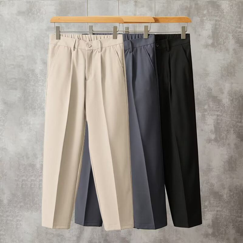 Mode Männer baggy prägnante kn – Mens Fashion Dark Grey Pants Bewertung und Preis