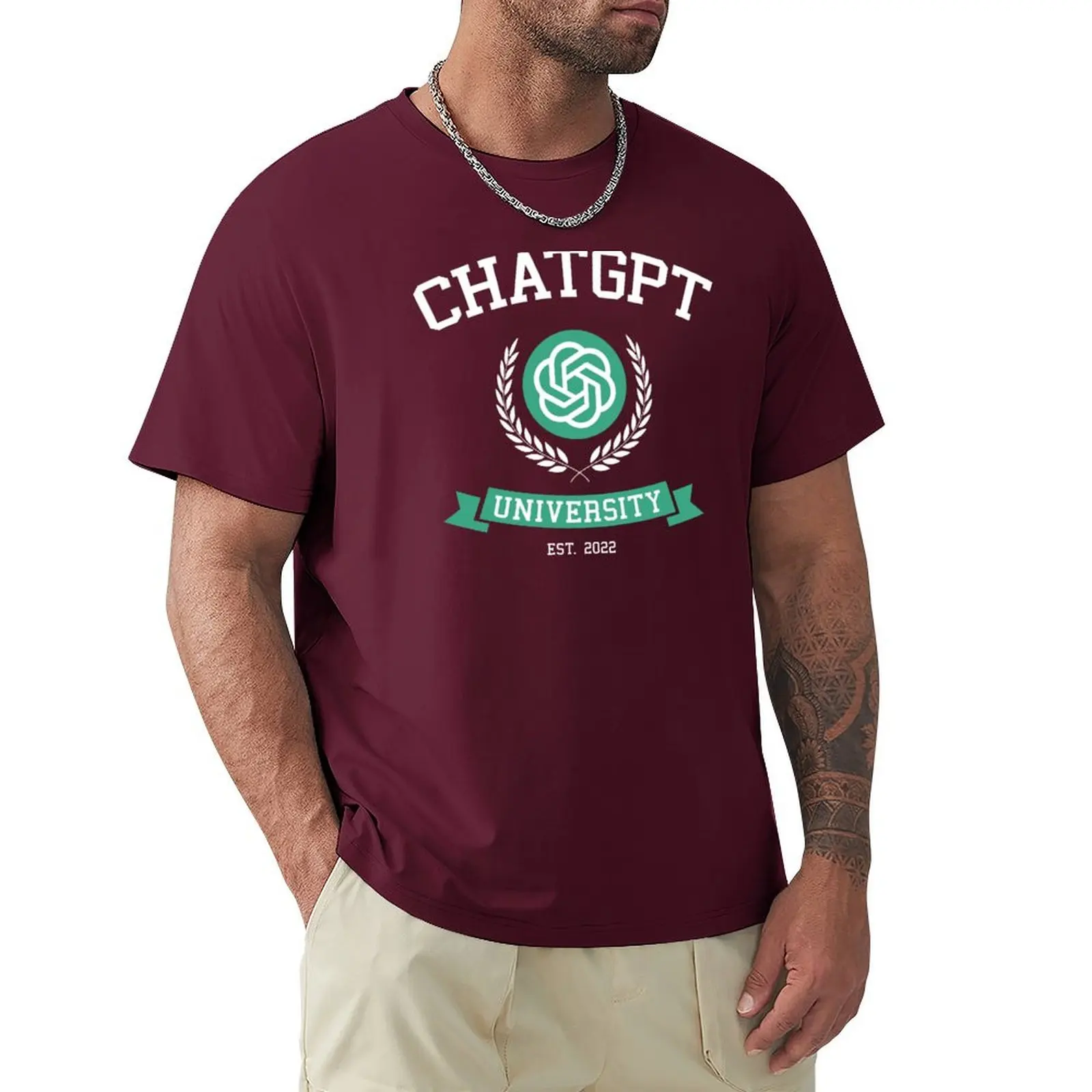 Chatgpt Universität-lustige T- – Men'S Fashion University Bewertung und Preis