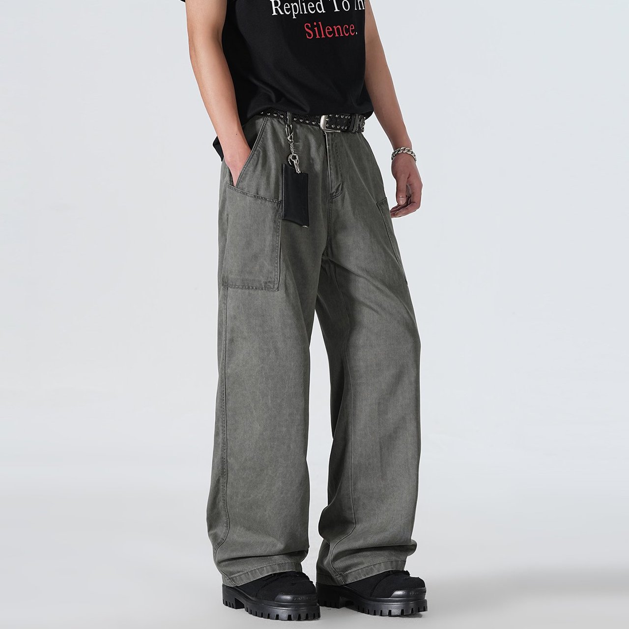 High Street Hip Hop Gerade Jea – Men Fashion Jeans Bewertung und Preis