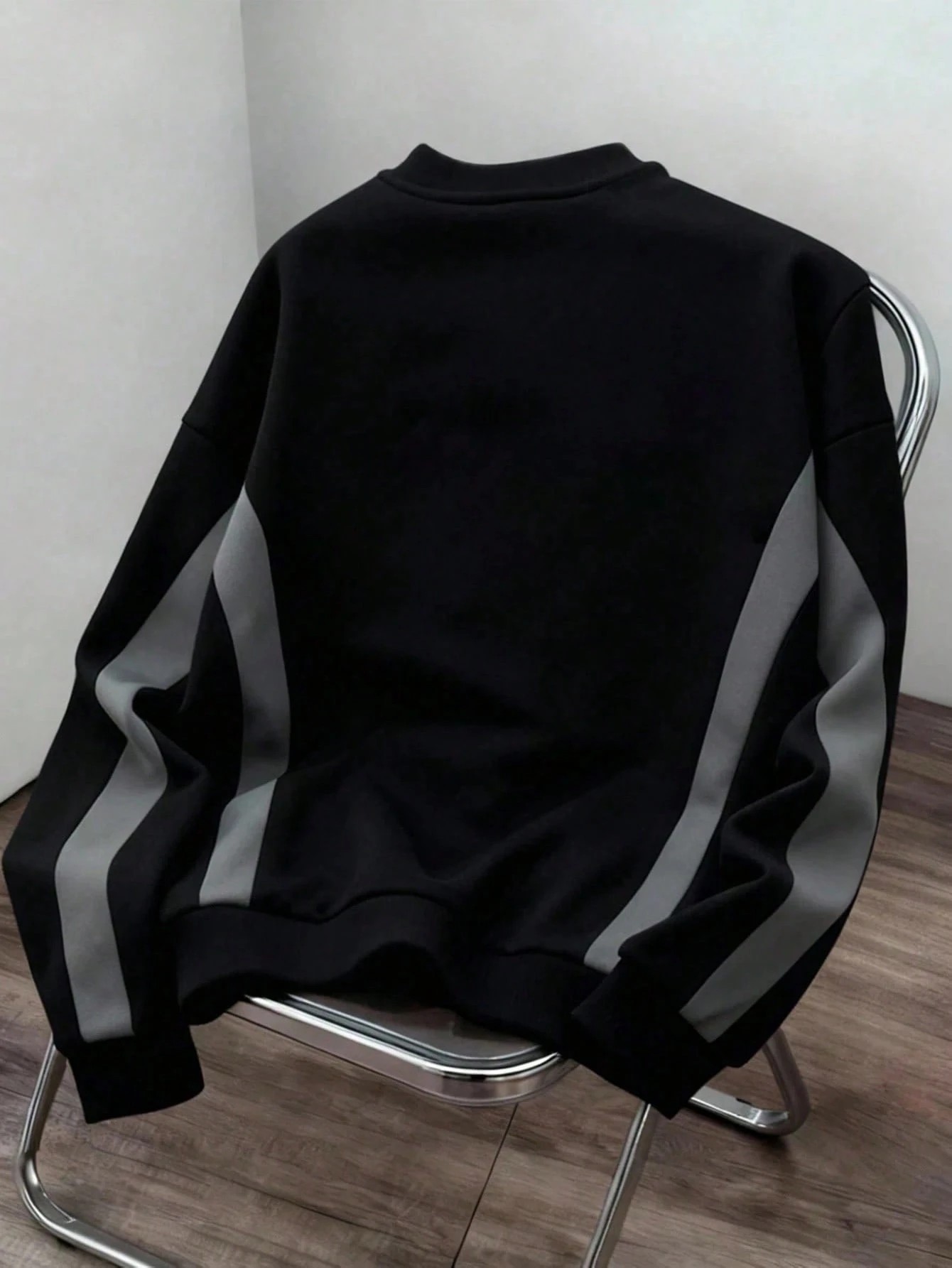 Herren-Sweatshirt mit Rundhals – Mens Fashion Casual Bewertung und Preis
