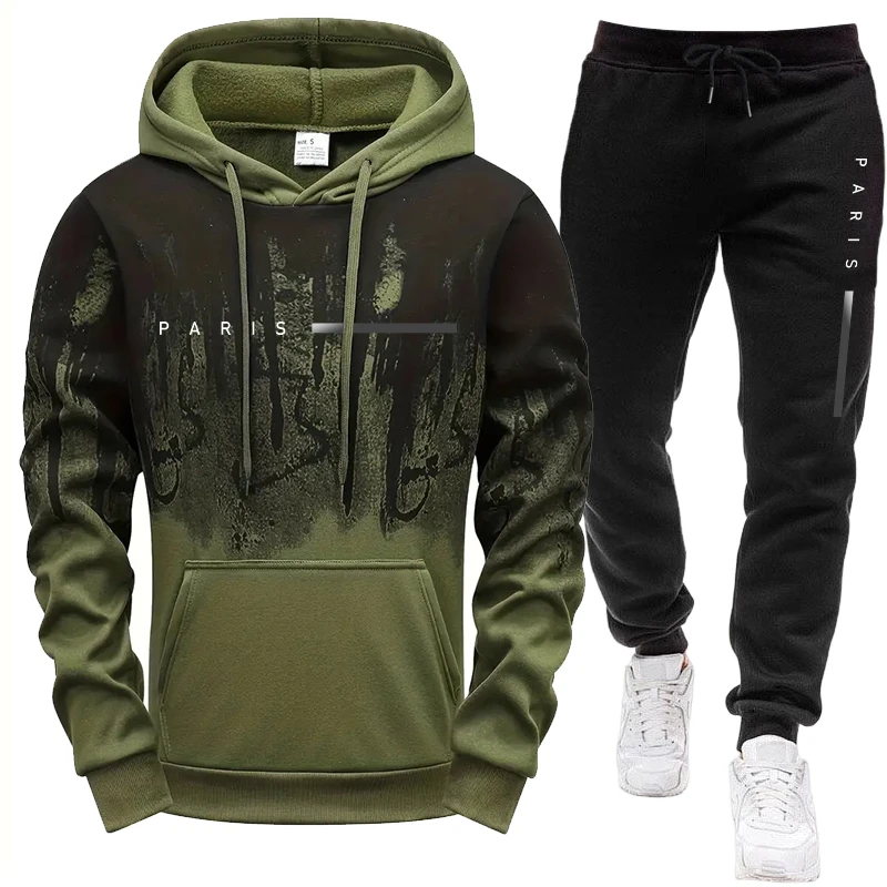 Herren-Set/Hoodie/Hose Paris N – Men'S Fashion Hoodie Bewertung und Preis