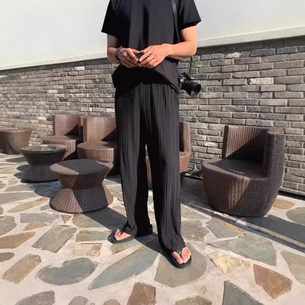 Amerikanischer Stil Neue Mode  – Mens Fashion Dark Grey Pants Bewertung und Preis