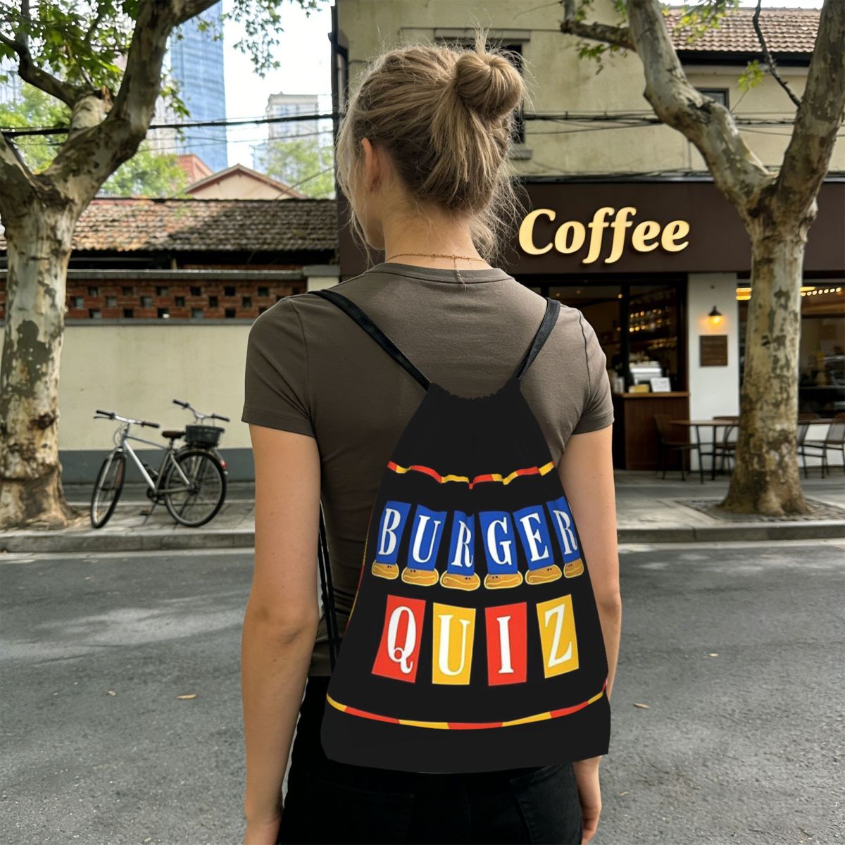 Burger Quiz New Logo Rucksäcke – Men'S Fashion Quiz Bewertung und Preis
