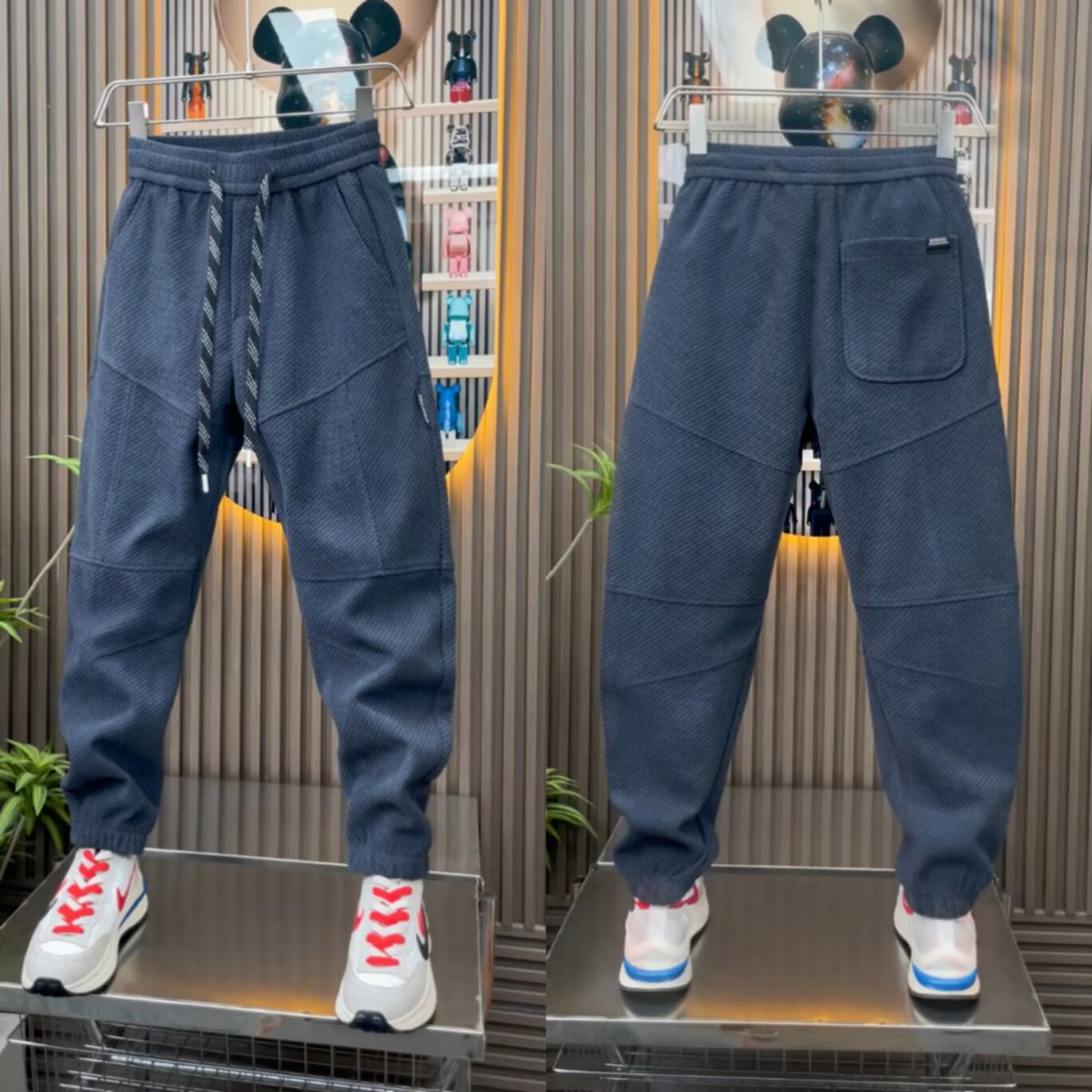 2026 Neue Herren-Freizeit-Jogg – Mens Fashion Dark Grey Pants Bewertung und Preis