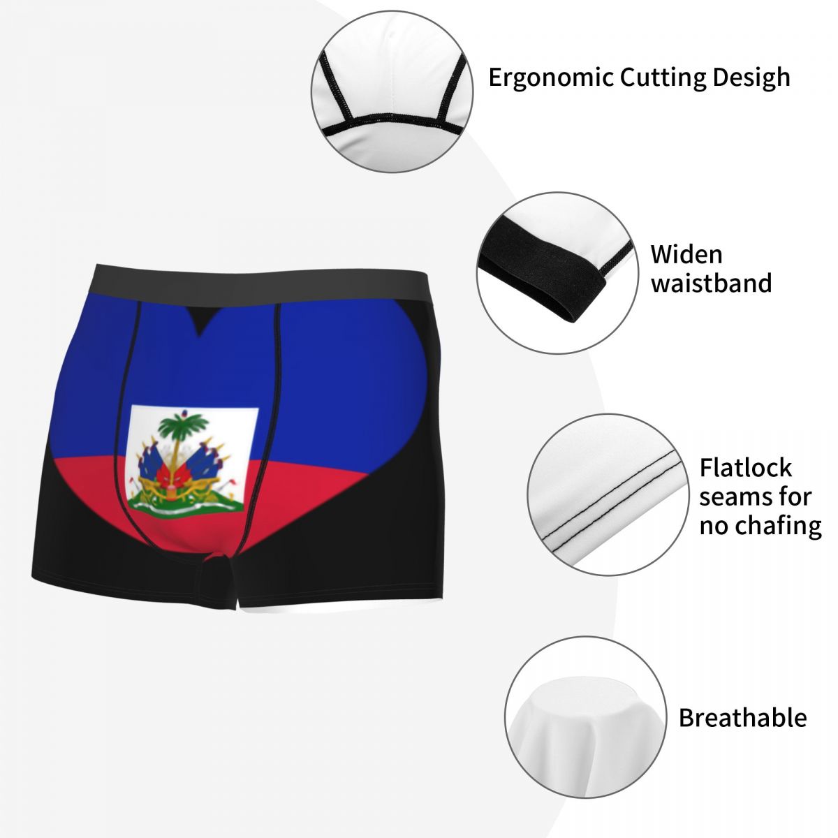 Modische Boxershorts mit Flagg – Men'S Fashion Underwear Bewertung und Preis