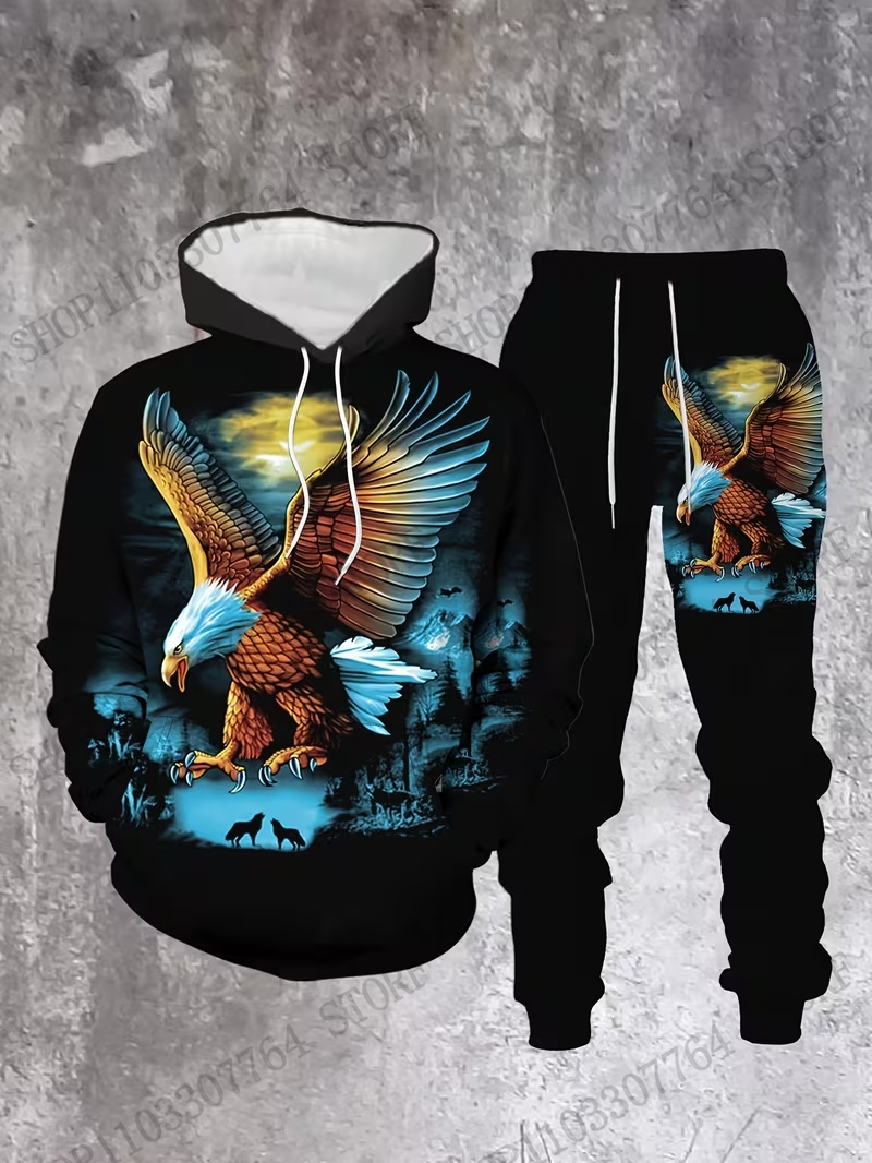 Herbst-Winter-Hoodie-Hosen-Set – Men'S Fashion Hoodie Bewertung und Preis