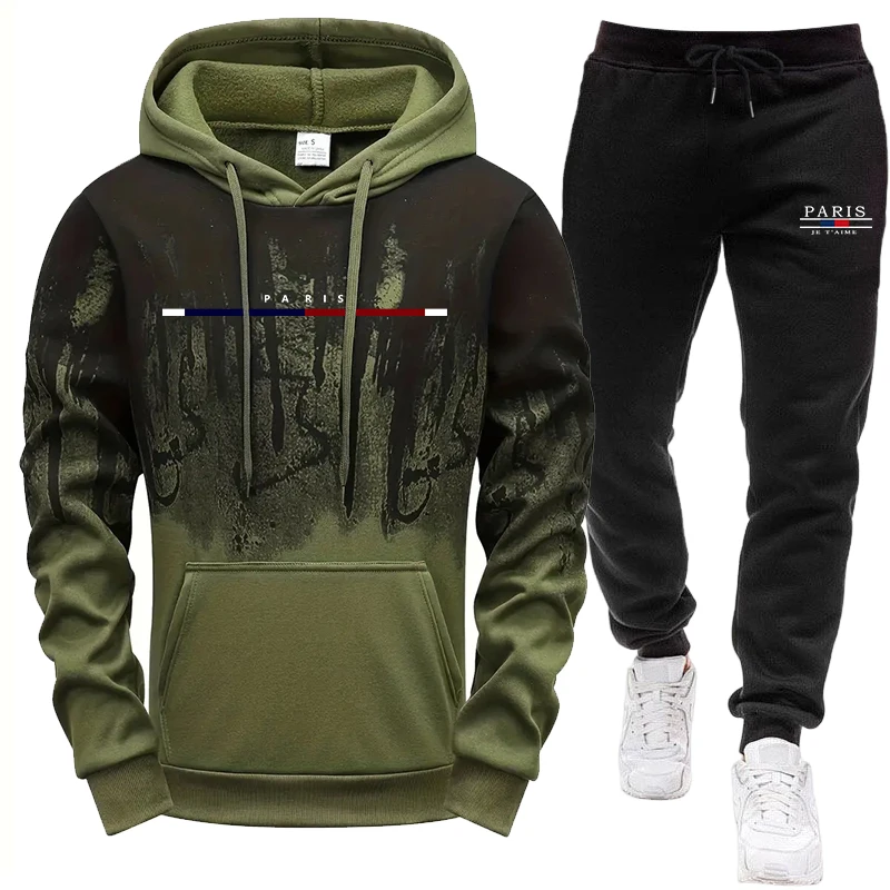 Herren-Set/Hoodie/Hose Herbst  – Men'S Fashion Hoodie Bewertung und Preis