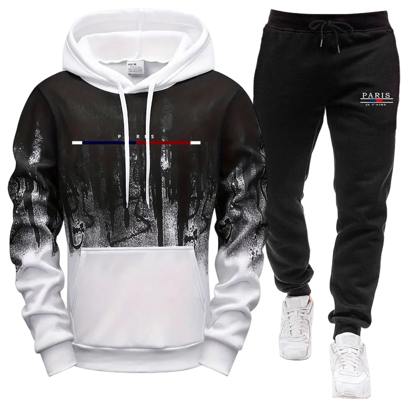 Herren-Set/Hoodie/Hose Herbst  – Men'S Fashion Hoodie Bewertung und Preis