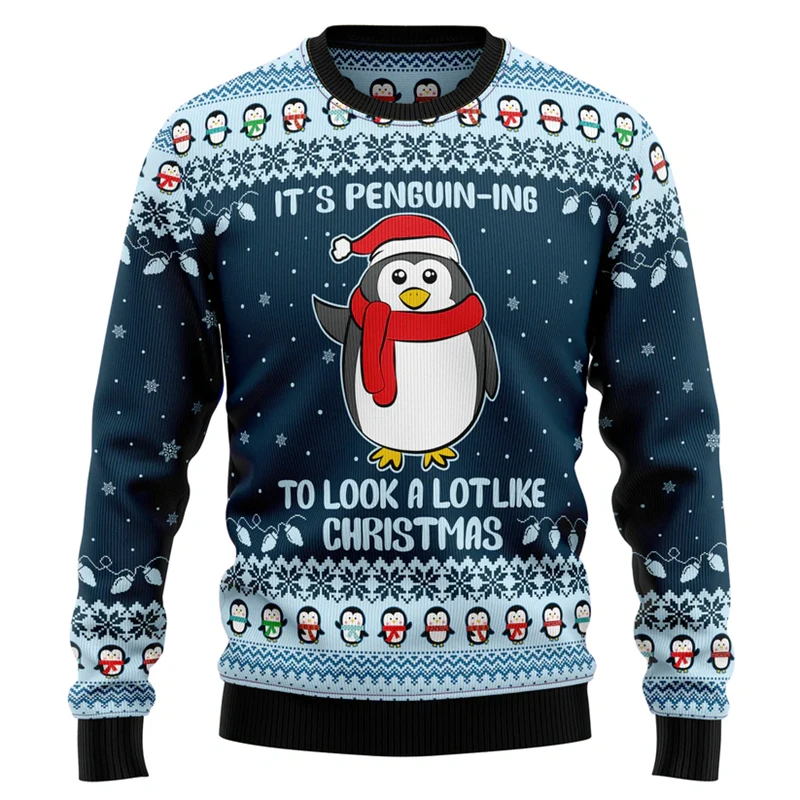2026 Lustiger Pinguin-Grafik-W – Mens Fashion Wear Bewertung und Preis