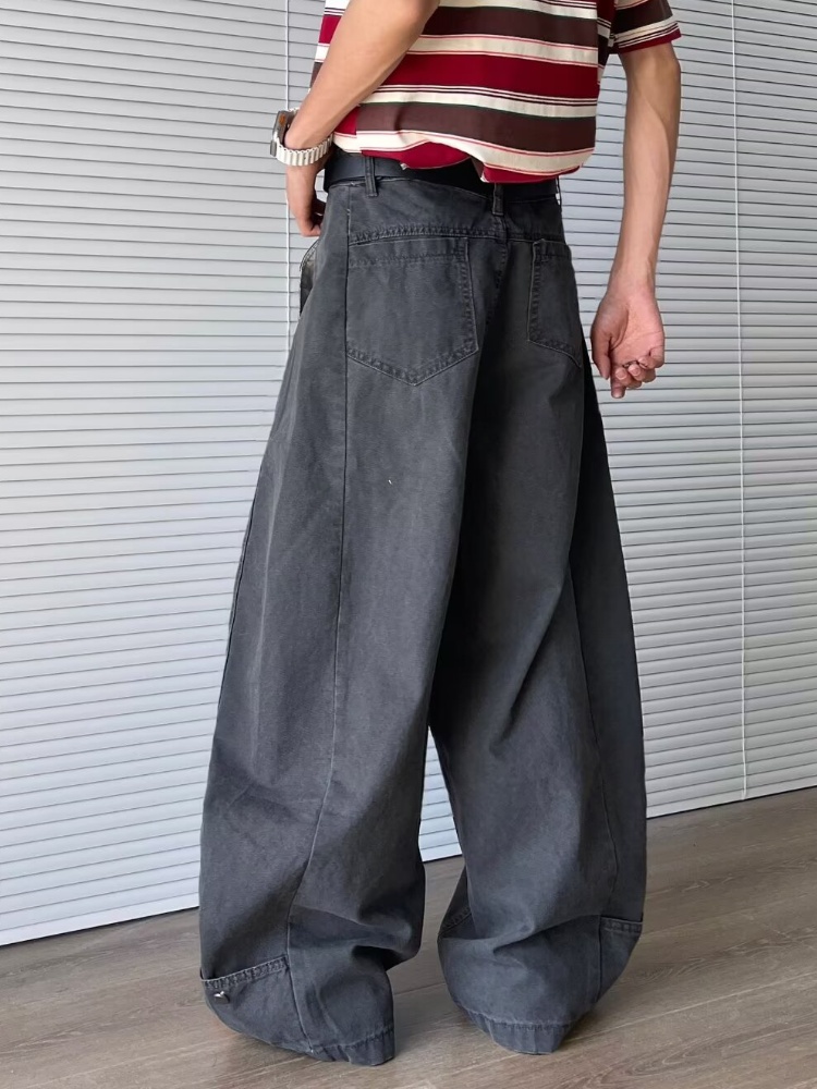 2025 Trashy Y2K 2000S Mode Dun – Mens Fashion Dark Grey Pants Bewertung und Preis
