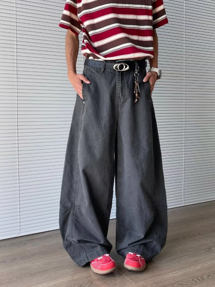 2025 Trashy Y2K 2000S Mode Dun – Mens Fashion Dark Grey Pants Bewertung und Preis