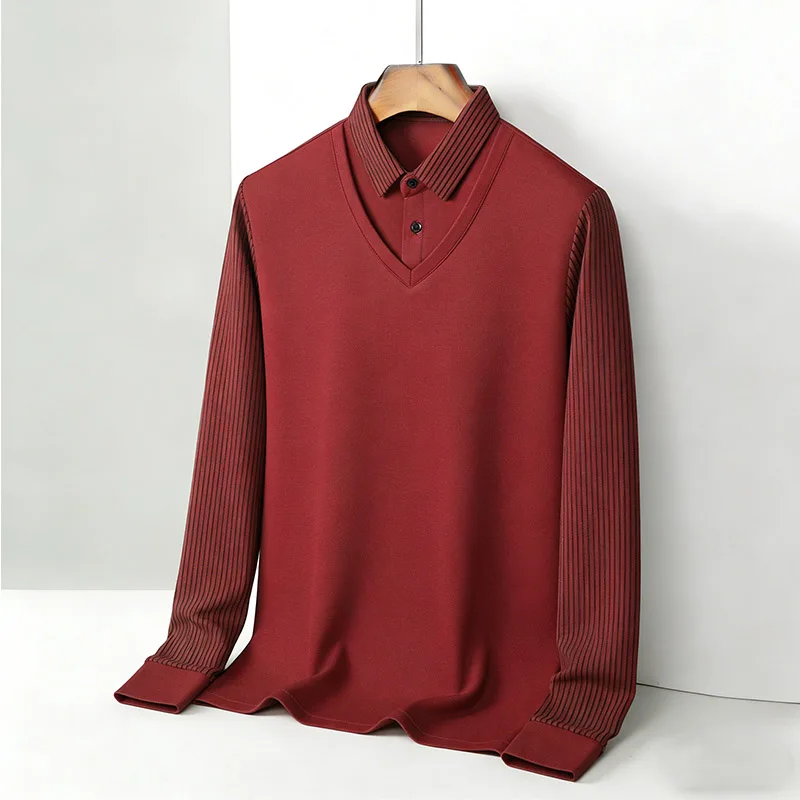 Herren-Bluse mit gefälschtem z – Mens Fashion Wear Bewertung und Preis