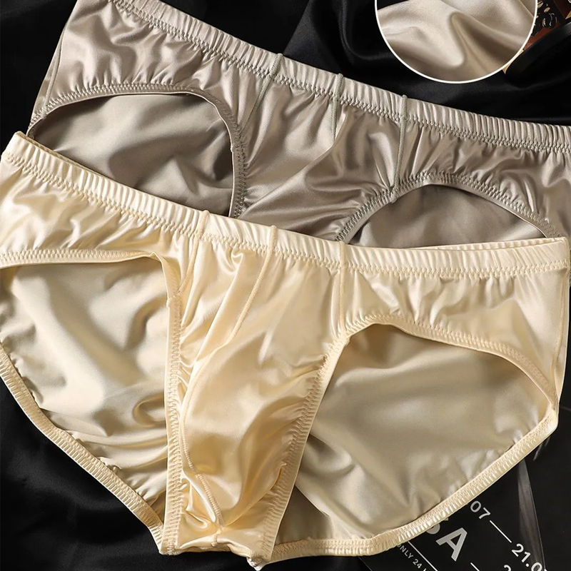4 Stück Herren-Slips aus glänz – Men'S Fashion Underwear Bewertung und Preis