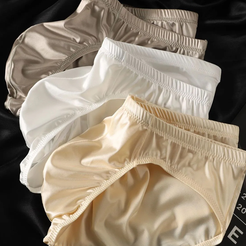 4 Stück Herren-Slips aus glänz – Men'S Fashion Underwear Bewertung und Preis