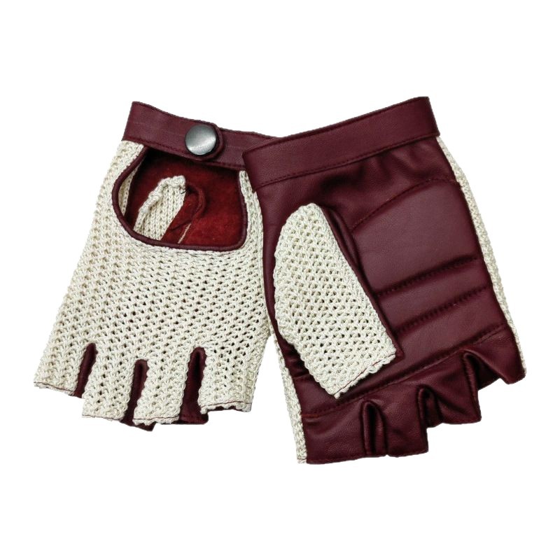 Echte Schafsleder-Halbfingerha – Driving Gloves Leather Bewertung und Preis